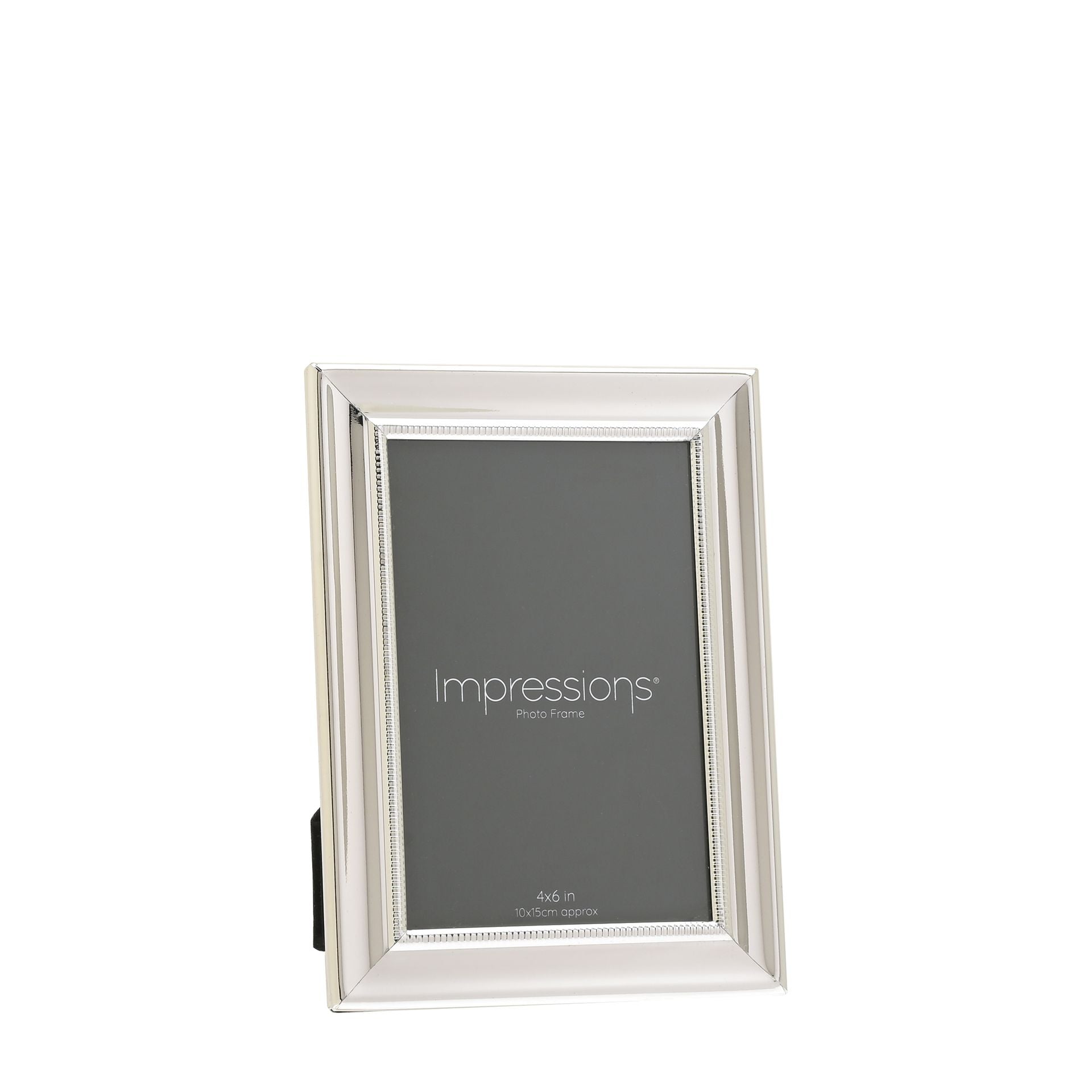 Silverplated Beaded Photo Frames