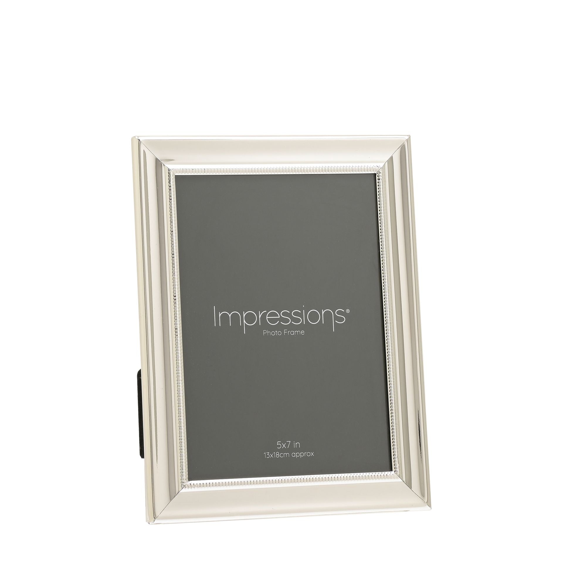 Silverplated Beaded Photo Frames