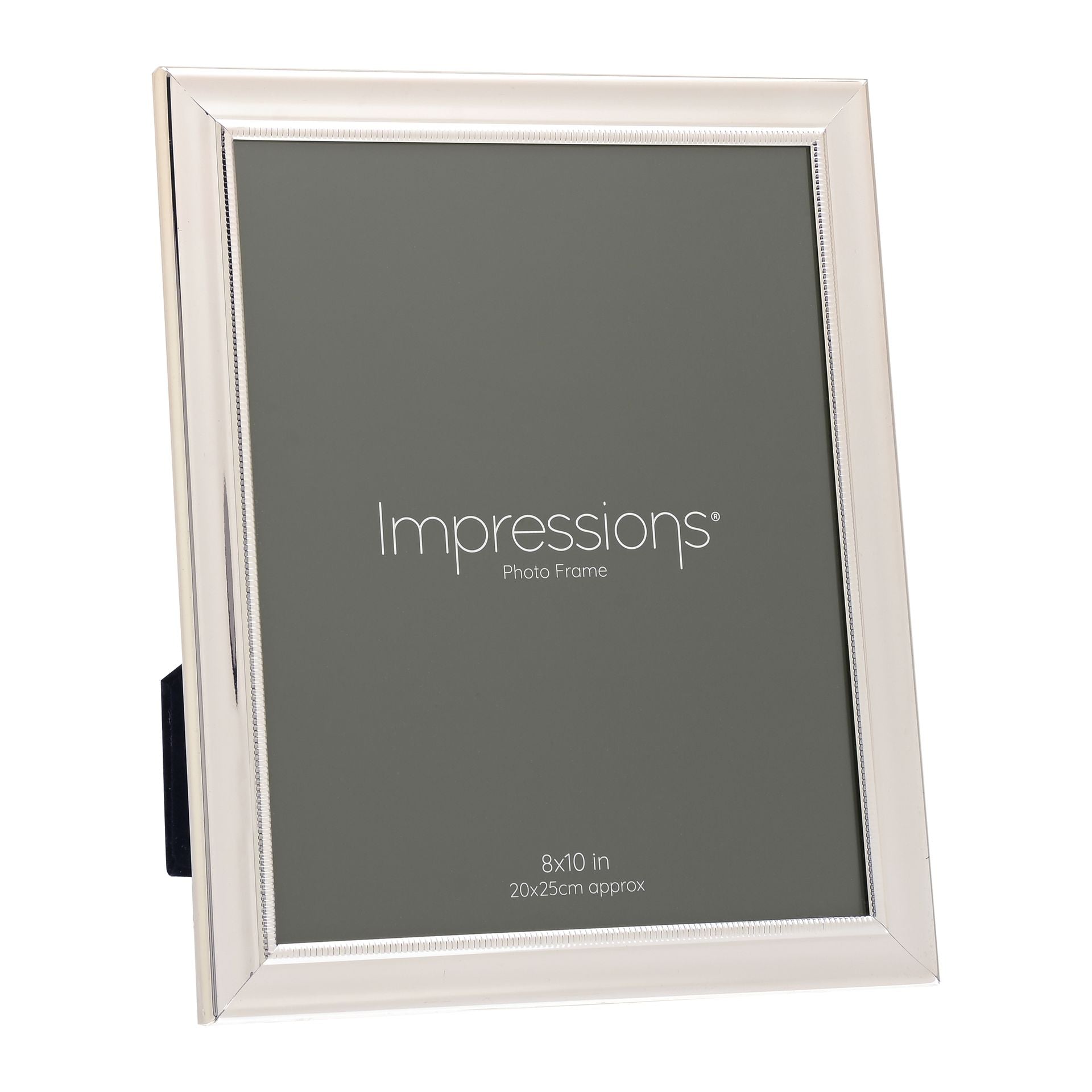 Silverplated Beaded Photo Frames