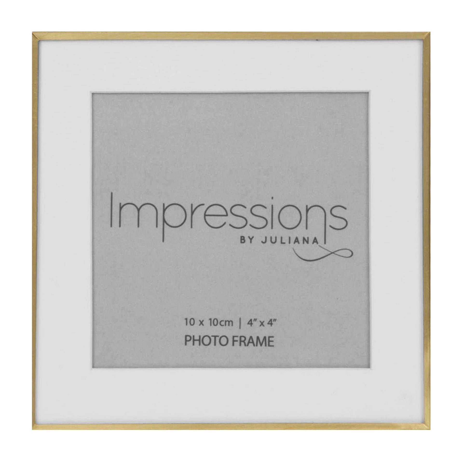 Brushed Brass Photo Frames