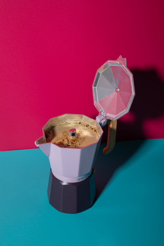 Venice 3-Cup Espresso Maker | Purple