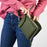 Olive Green Columbian Cross Body Bag