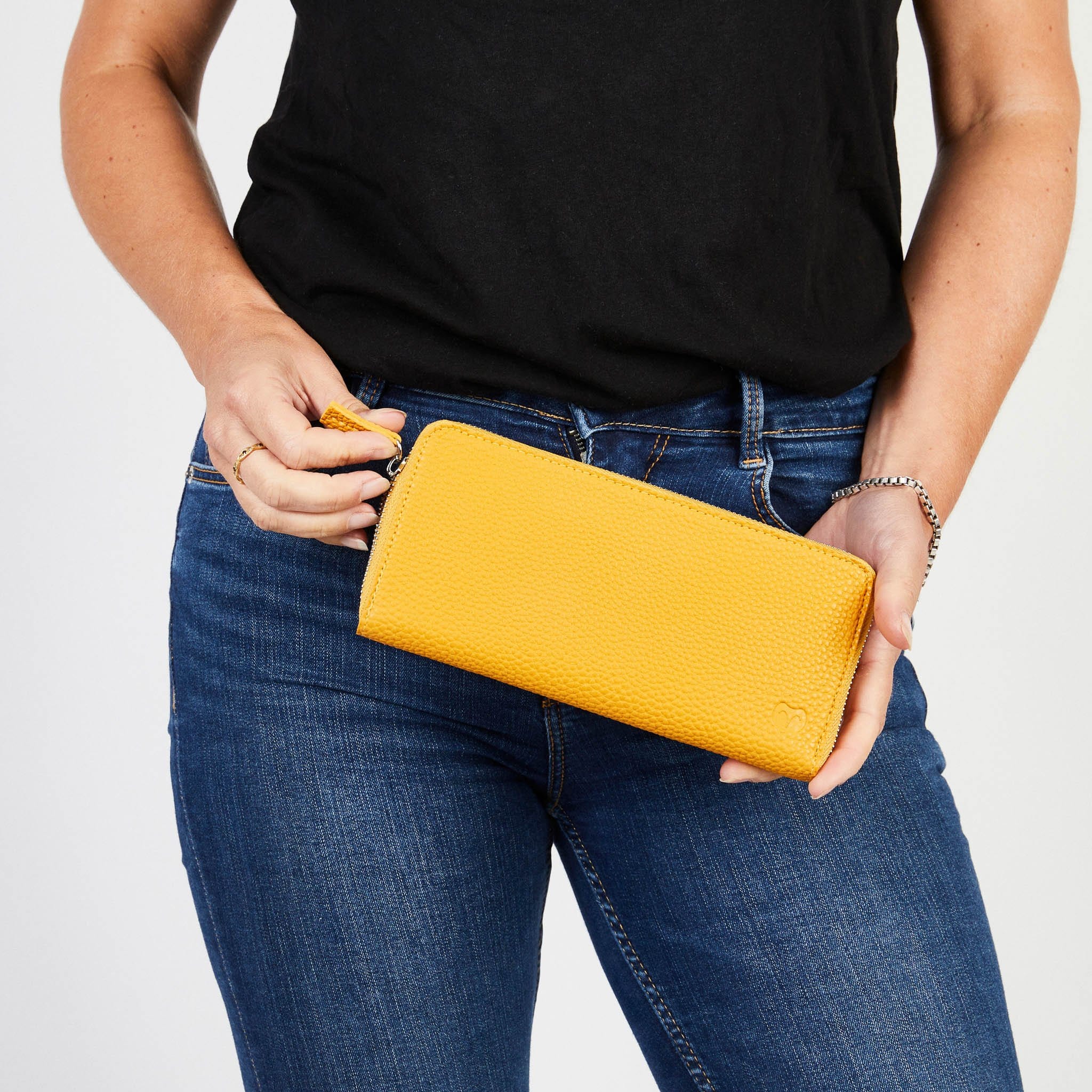 Mustard Pacific Large Purse