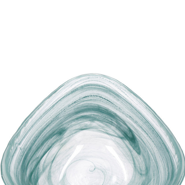 Green Swirl | Small Serving Bowl