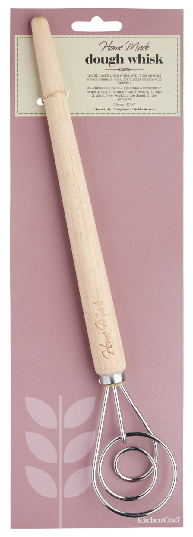 Traditional Danish Dough Whisk