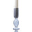 Glass Candlestick Holder | Grey