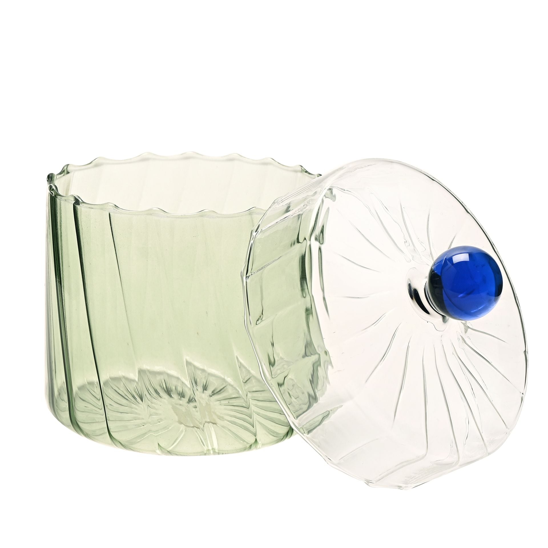 Glass Trinket Box | Green