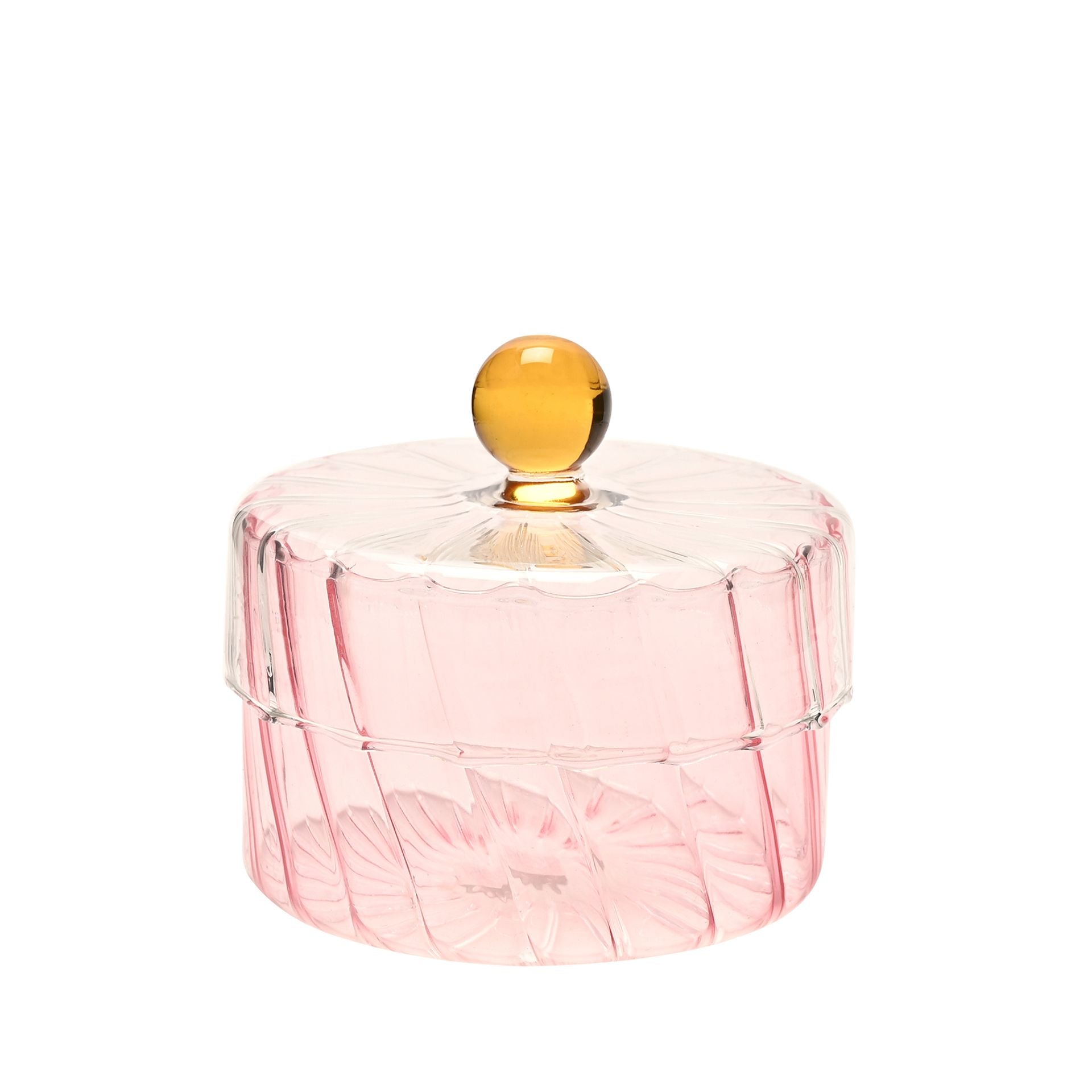 Glass Trinket Box | Pink