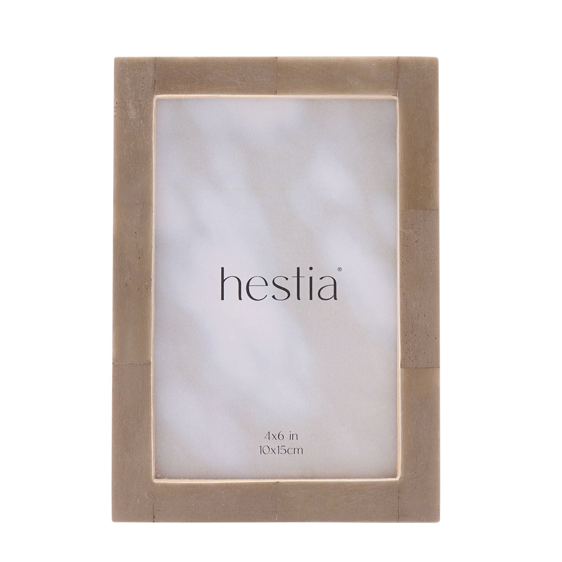 Grey Stained Bone Photo Frames