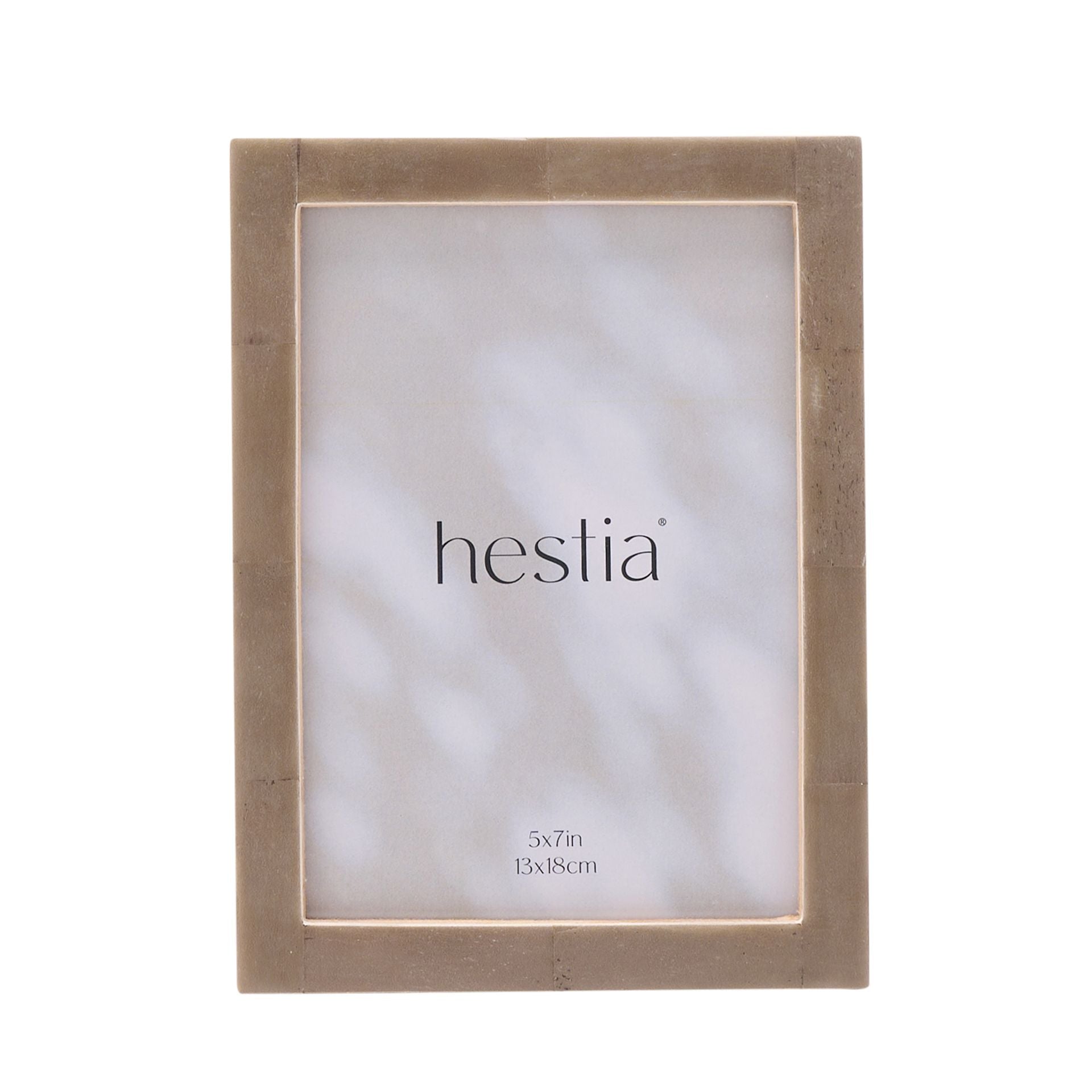 Grey Stained Bone Photo Frames