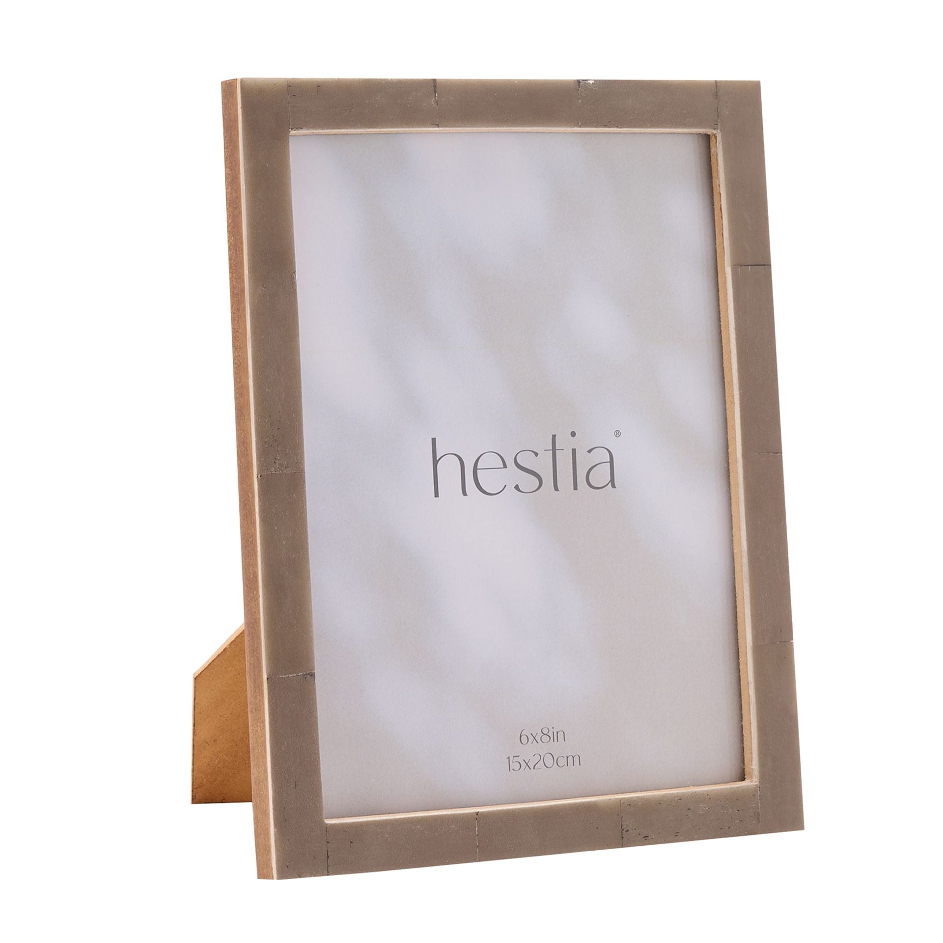 Grey Stained Bone Photo Frames