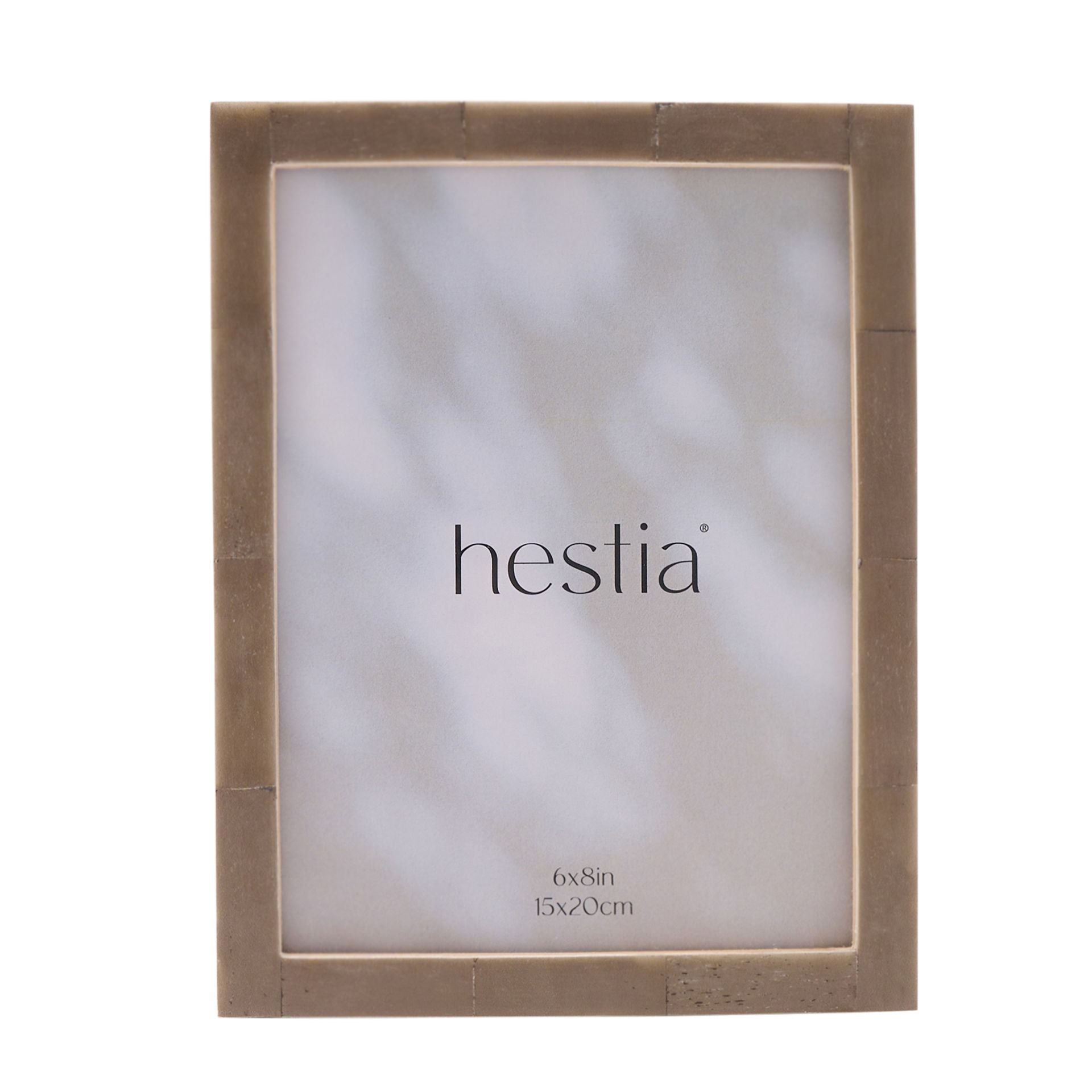Grey Stained Bone Photo Frames