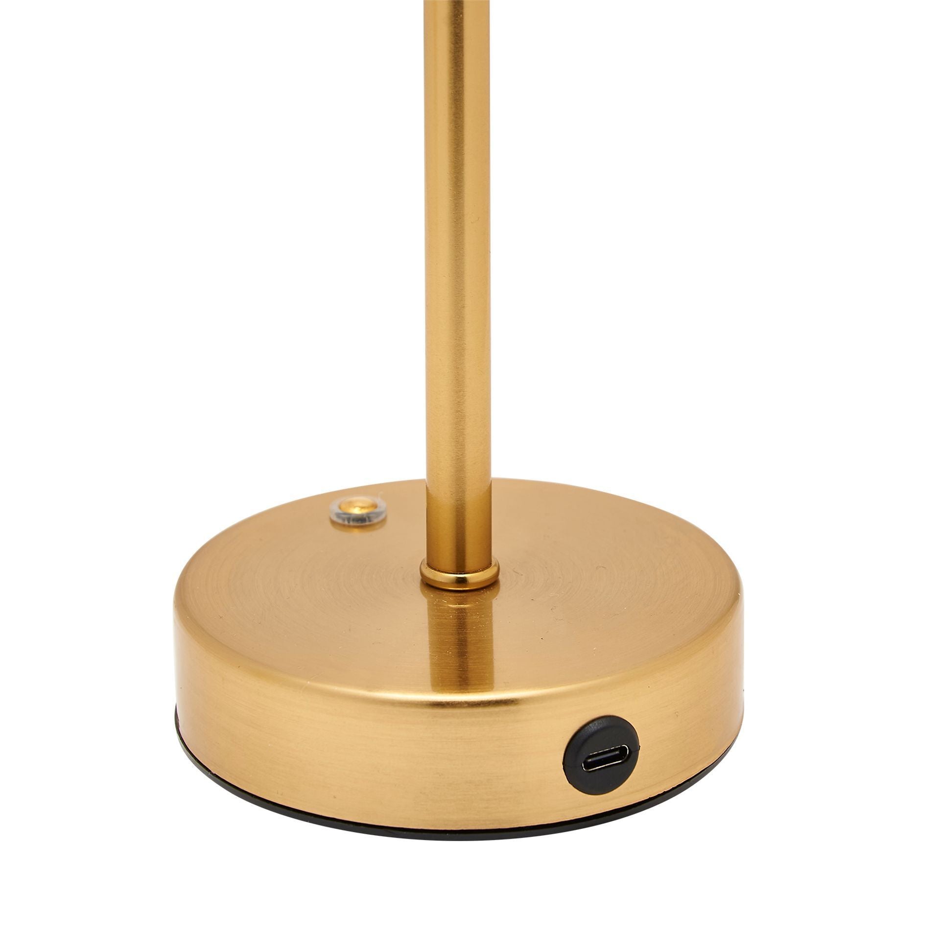 Hestia Bronze USB LED Touch Table Lamp