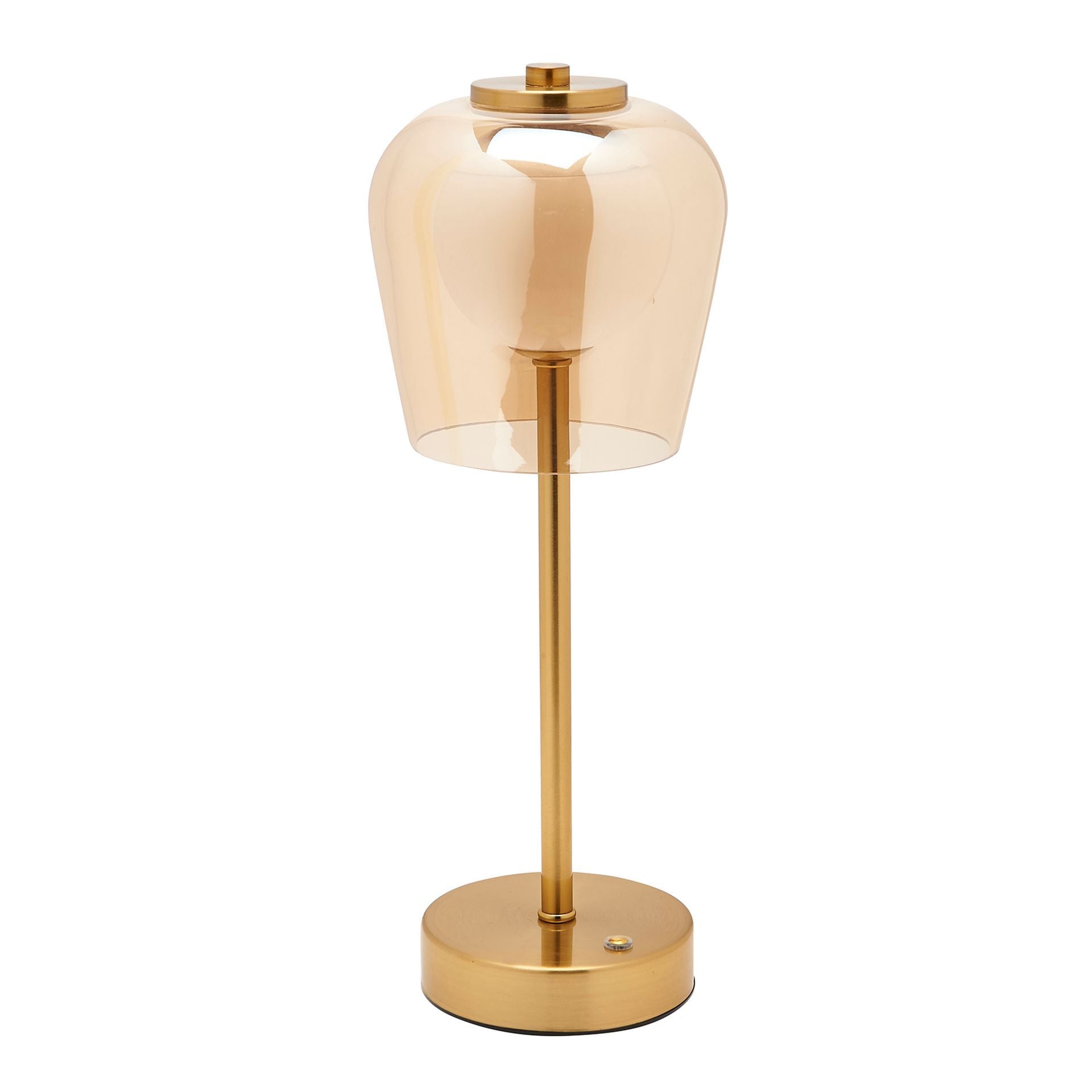 Hestia Bronze USB LED Touch Table Lamp