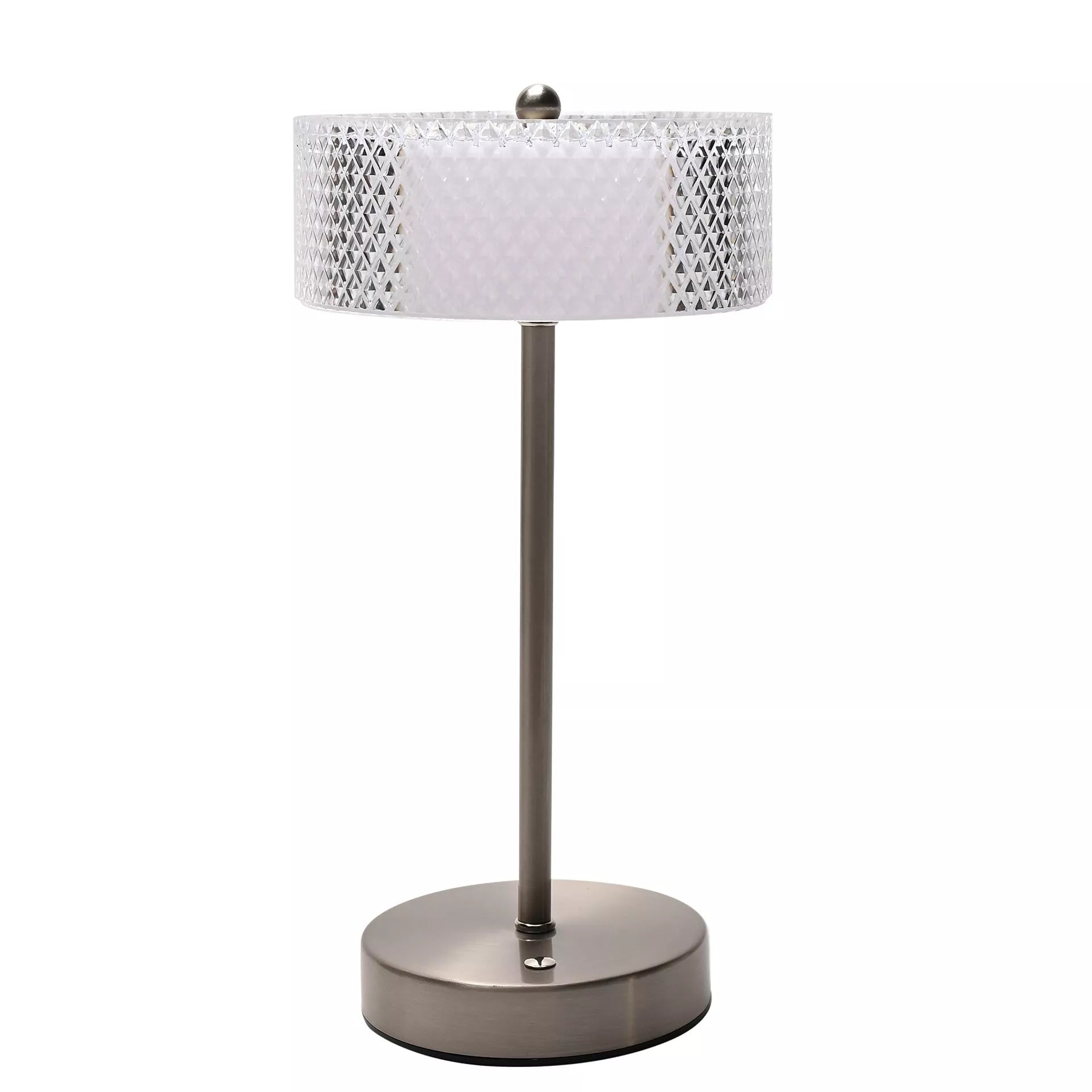 Touch Lamp with Crystal Effect Shade