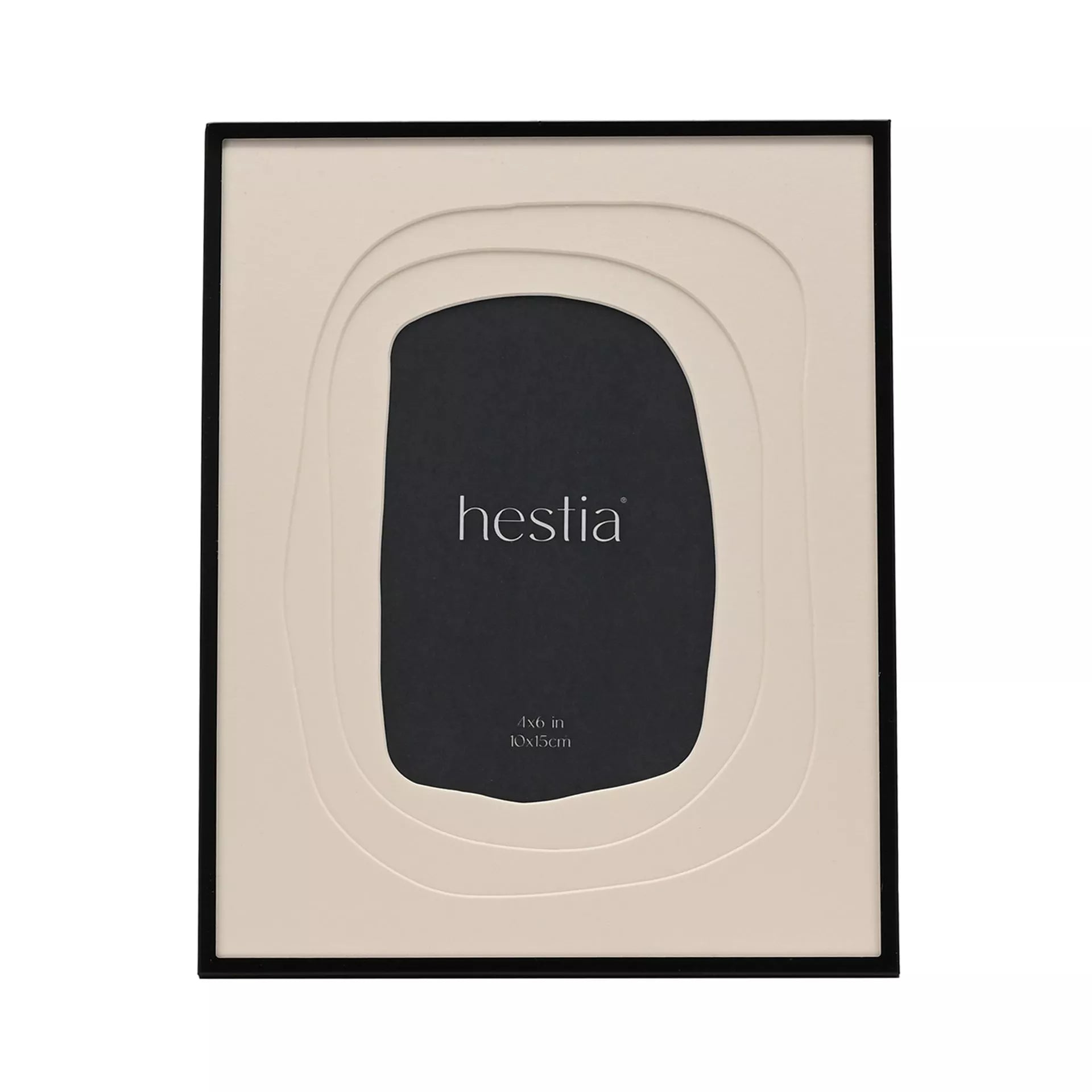 Black Layered Mount Frame | 4" x 6"