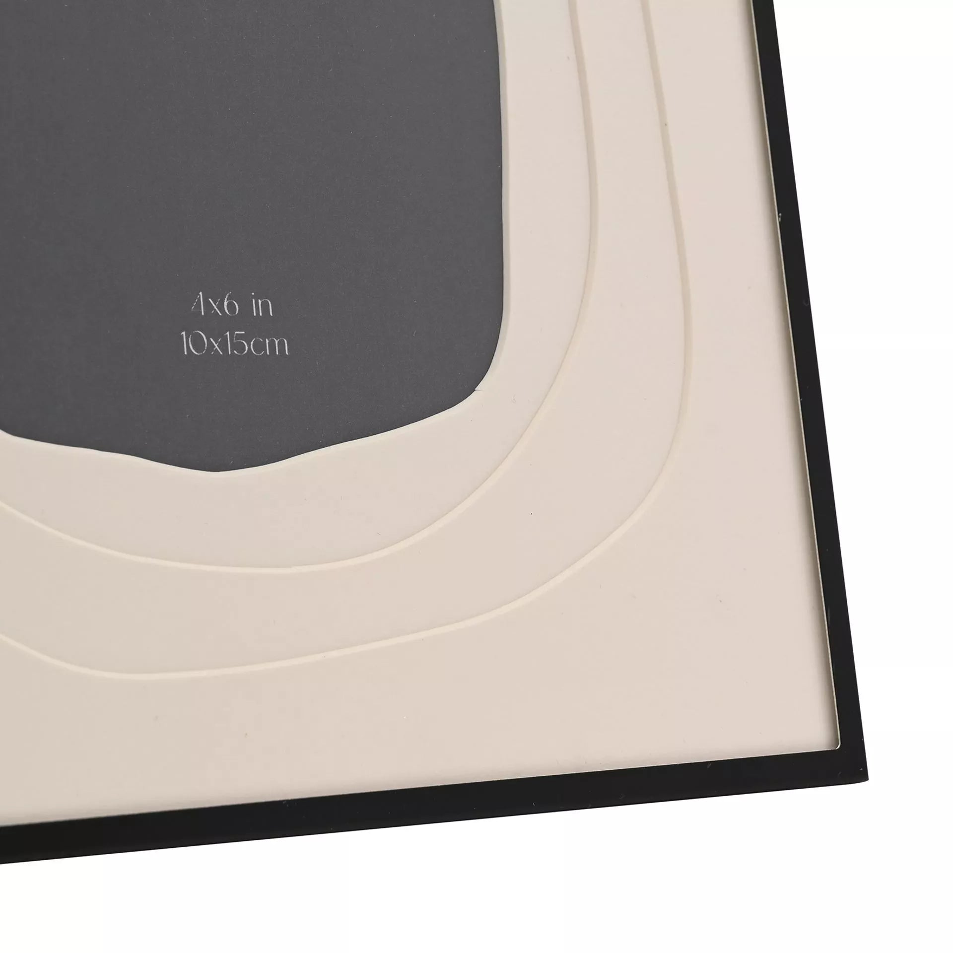 Black Layered Mount Frame | 4" x 6"