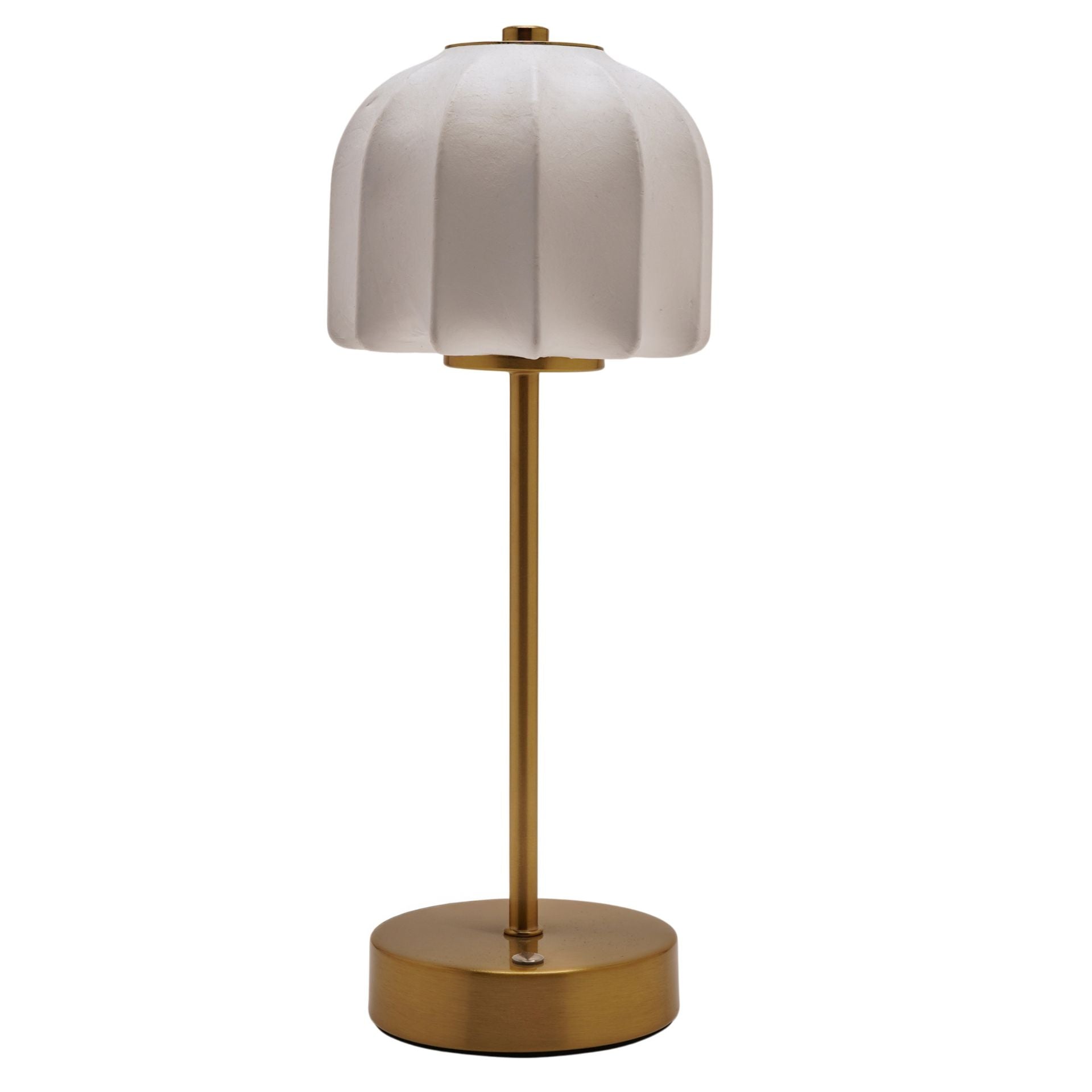 Hestia | Soft Touch Shaded Bronze USB LED Touch Table Lamp