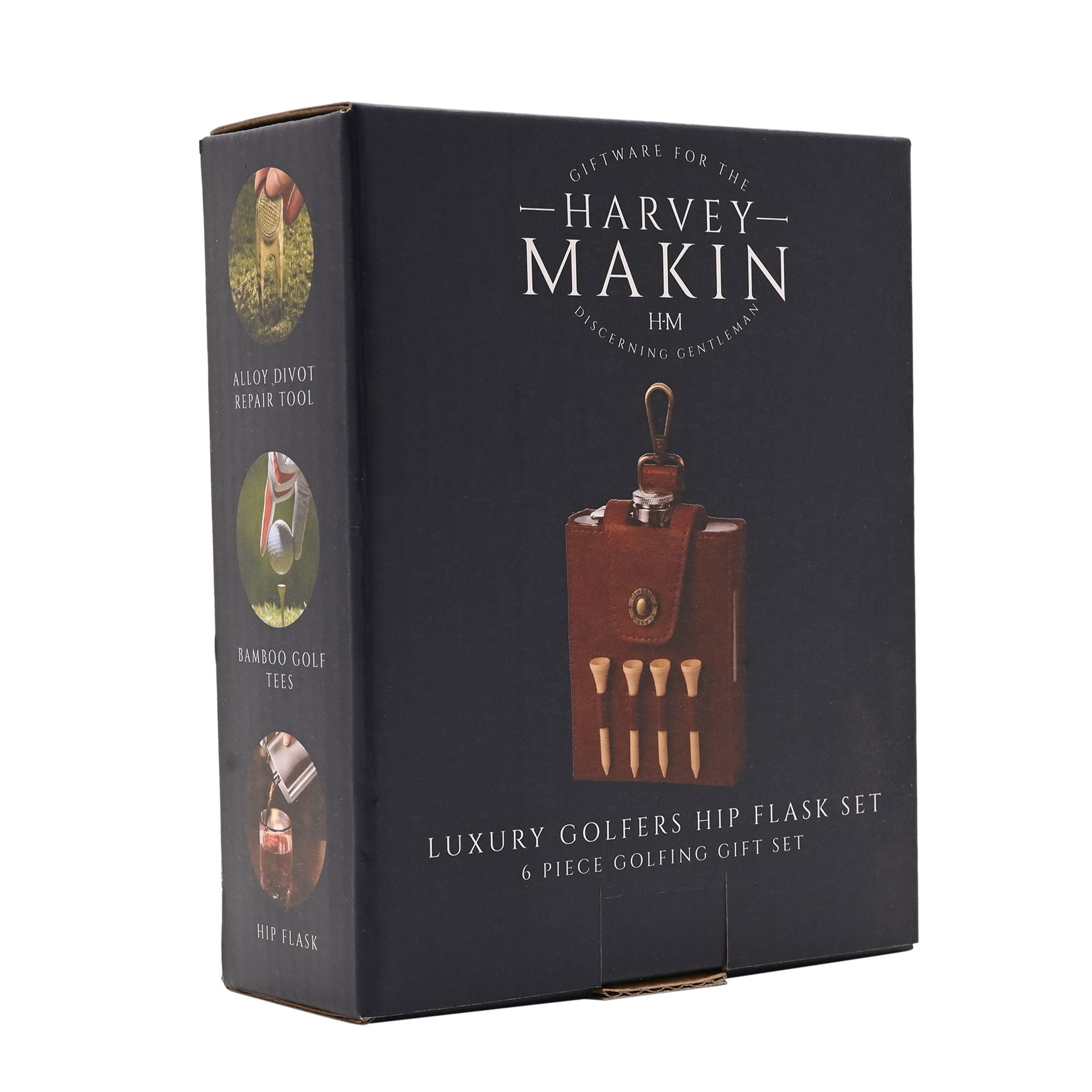 Harvey Makin | Golfers Hip Flask
