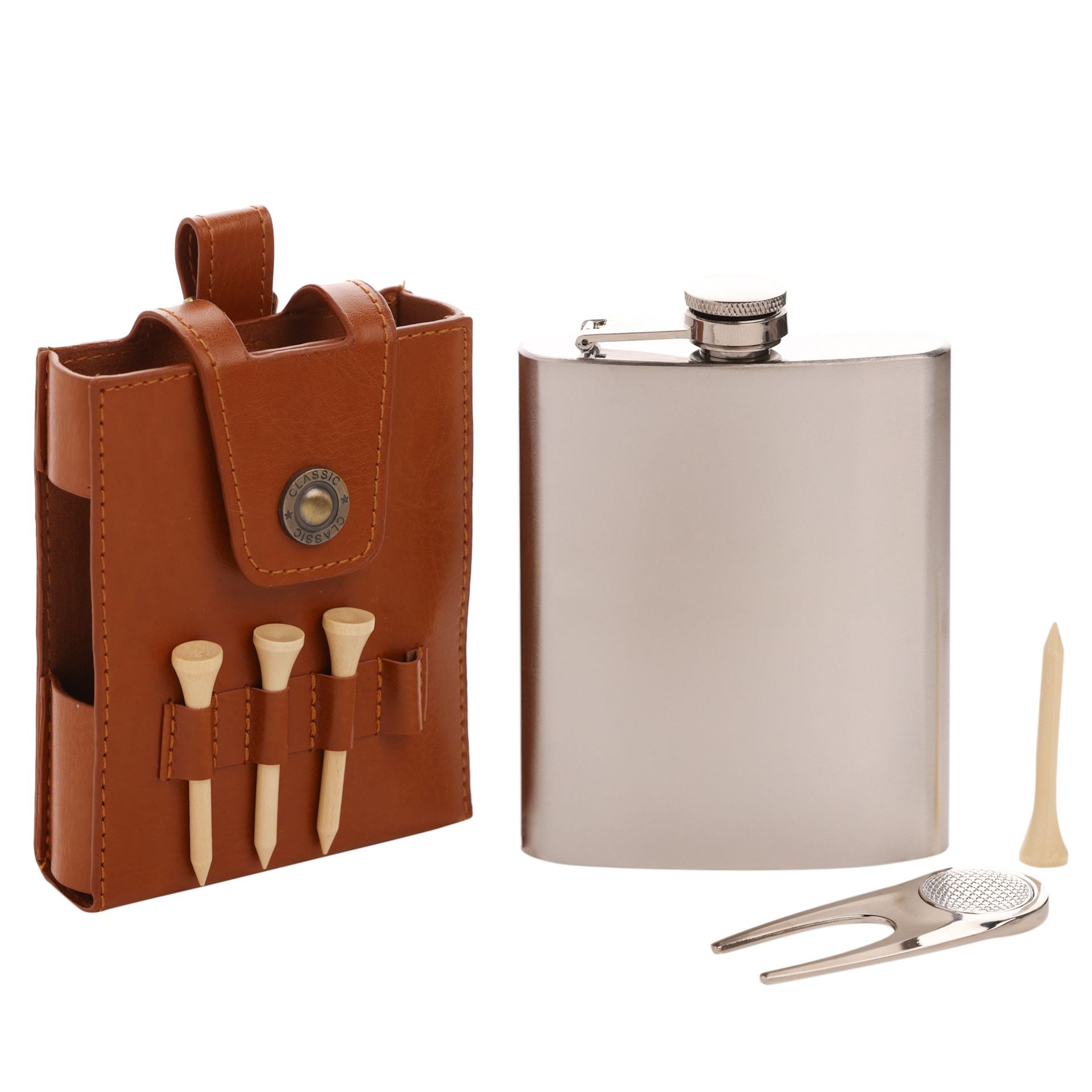 Harvey Makin | Golfers Hip Flask