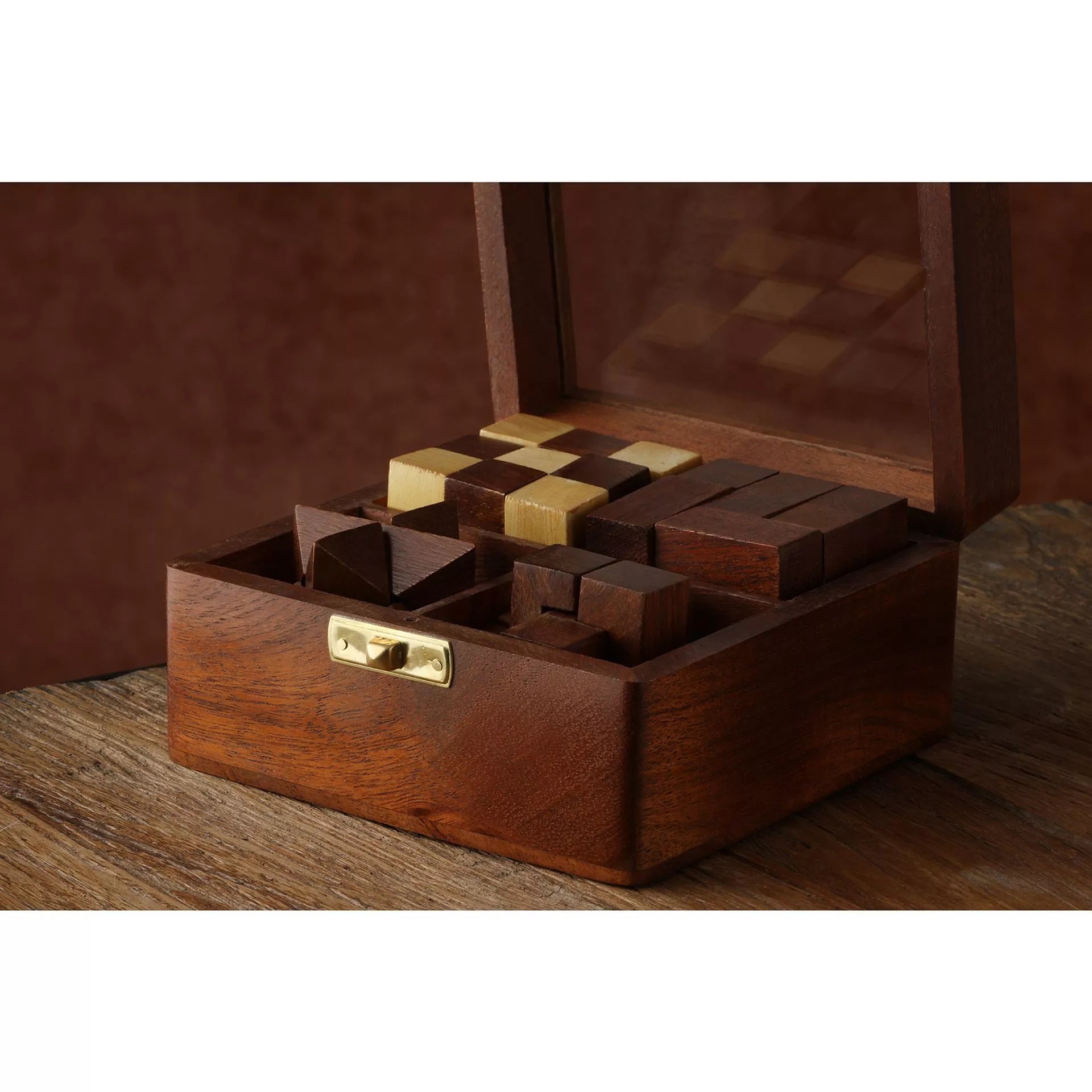 Wooden Puzzles | 4 Piece Set