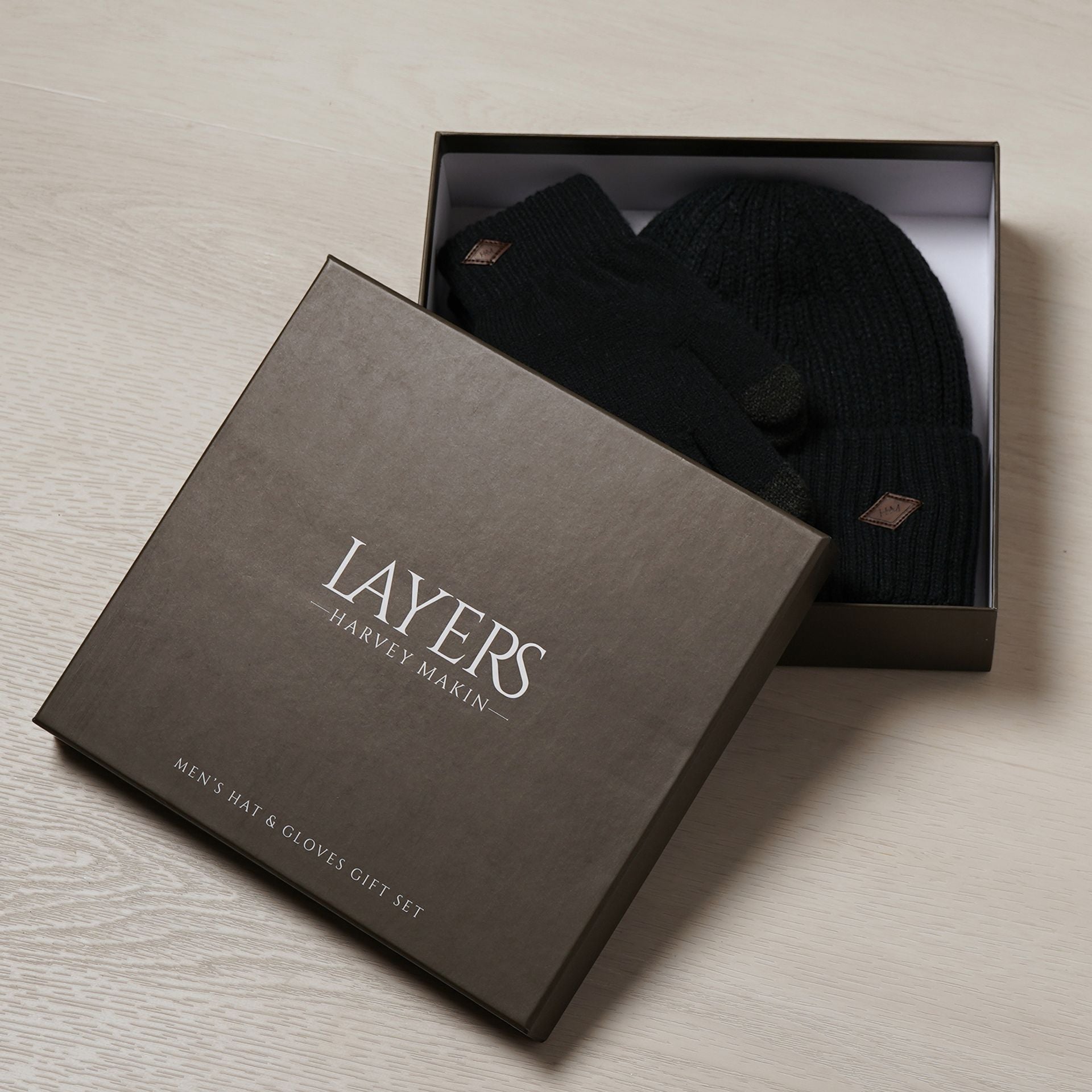 Harvey Makin | Layers Hat & Gloves Gift Set - Green