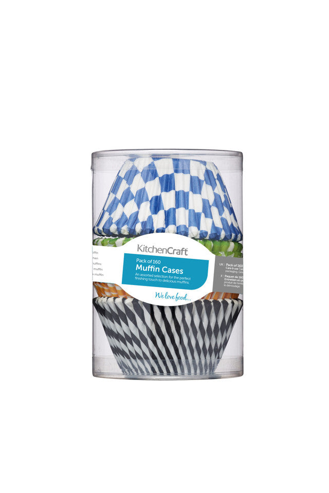 Sweetly Does It | 160 Assorted Pattern Muffin Cases