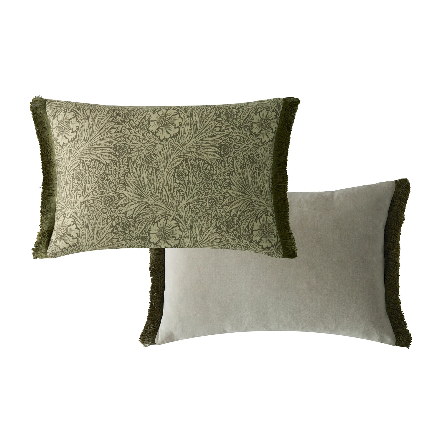 Marigold Olive | Oblong Cushion