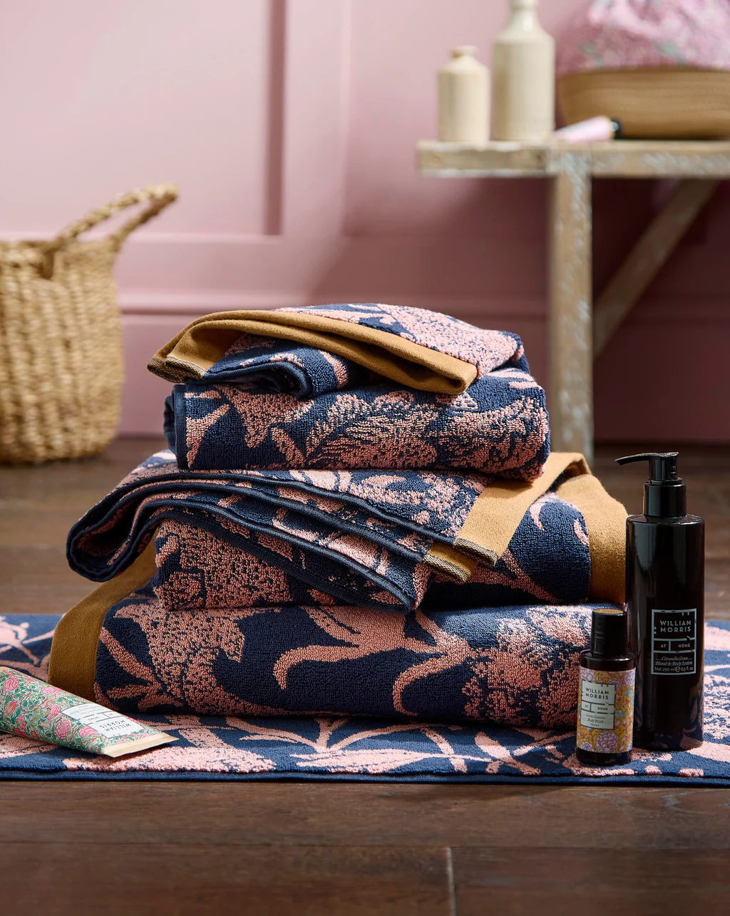 Wild Tulip Copper | Bath Towel