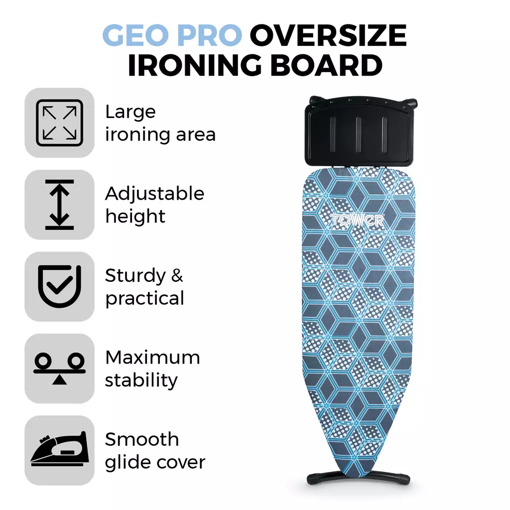 Tower Geo Pro Oversize Ironing Board