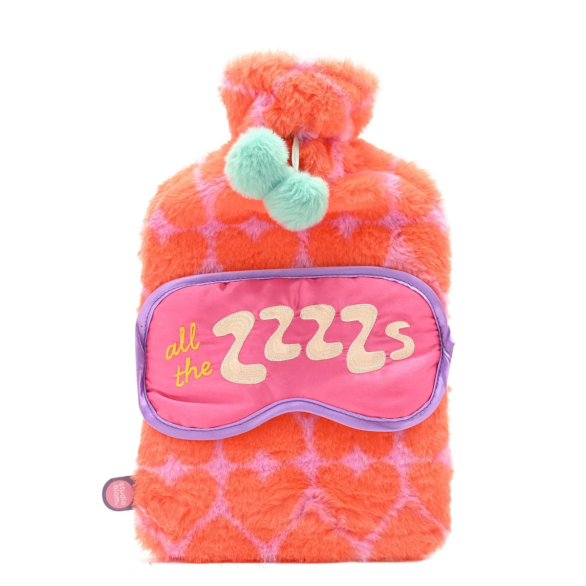 Studio Blom | The Snuggle Is Real | Hot Water Bottle and Silk Eye Mask Gift