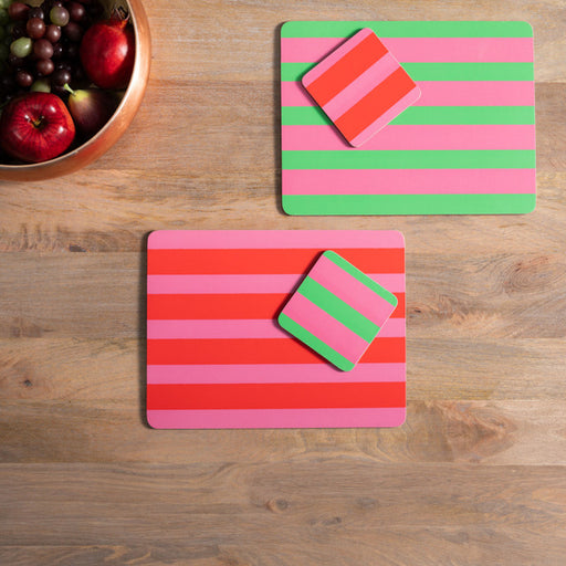 Bright Stripes | 4 Placemats