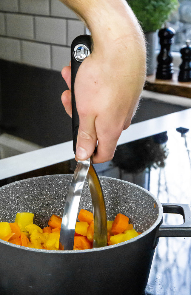 Soft Grip Stainless Steel Masher