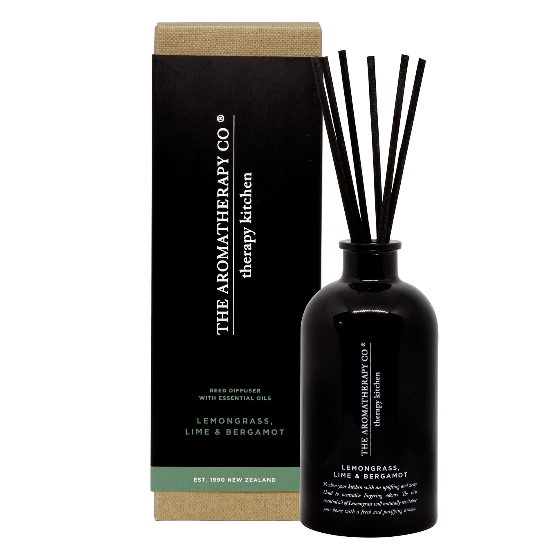 Aromatherapy Kitchen Diffuser | Lemongrass, Lime & Bergamot