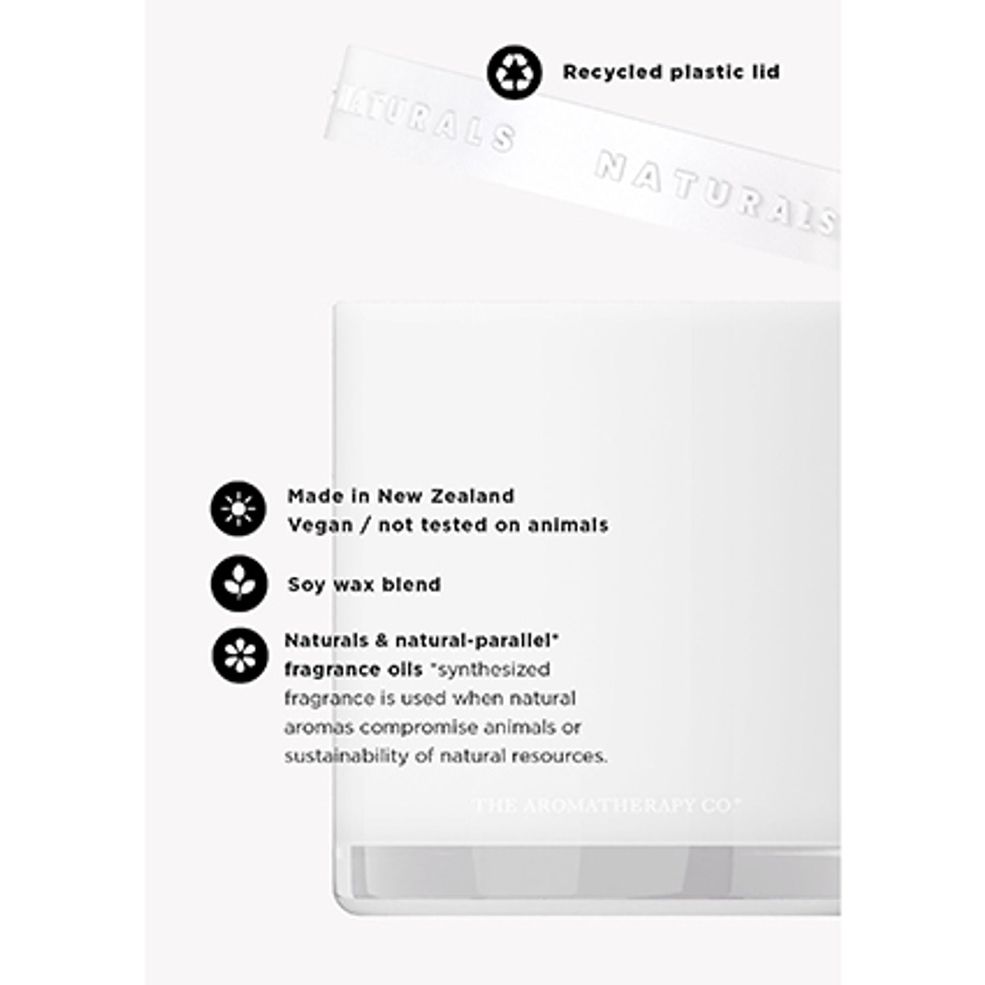 Naturals Candle | Blood Orange & Pomelo