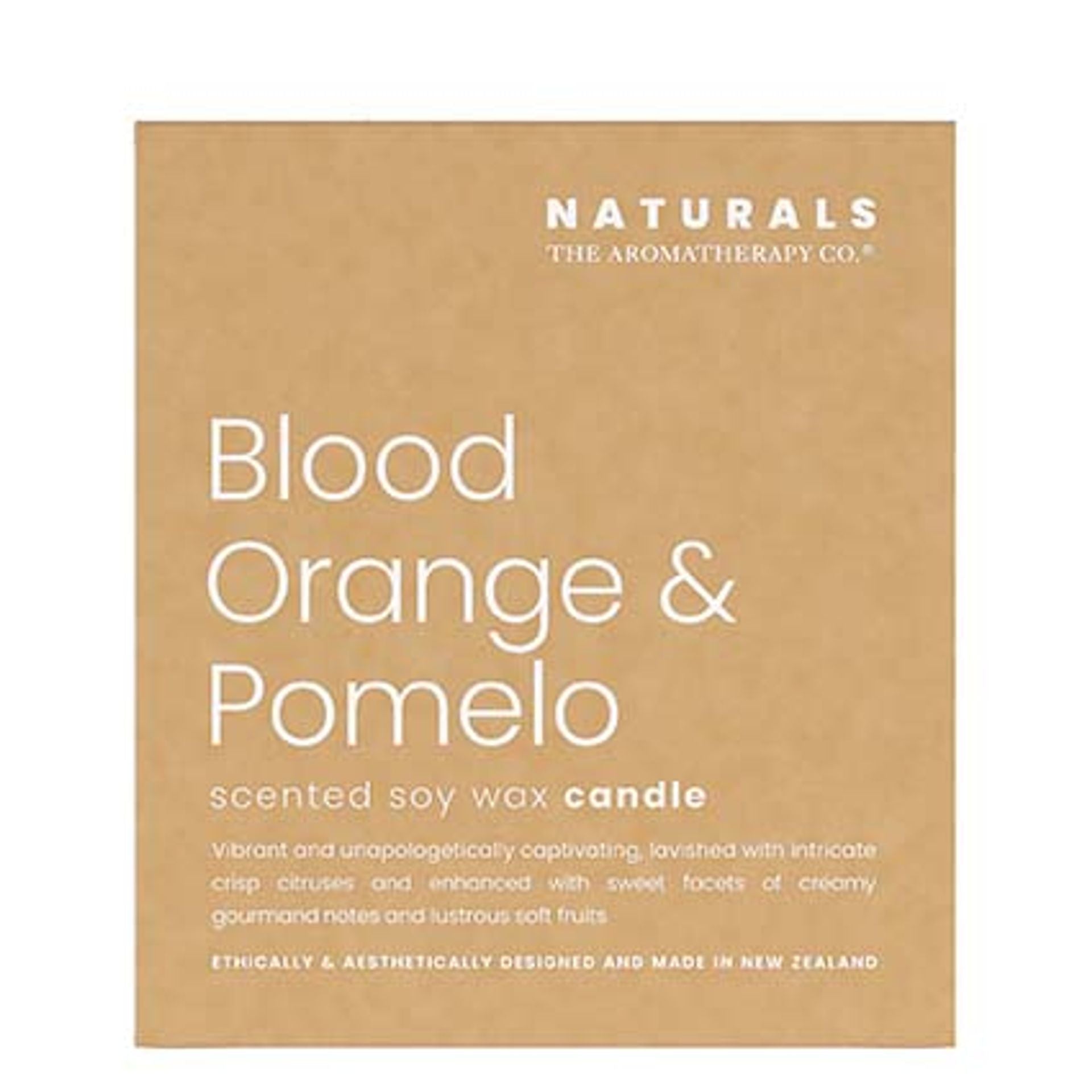 Naturals Candle | Blood Orange & Pomelo
