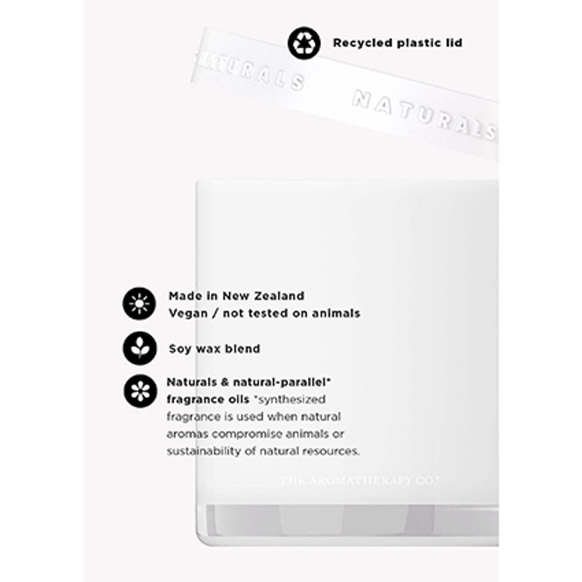 Naturals Candle | Rose Jasmine & Oud