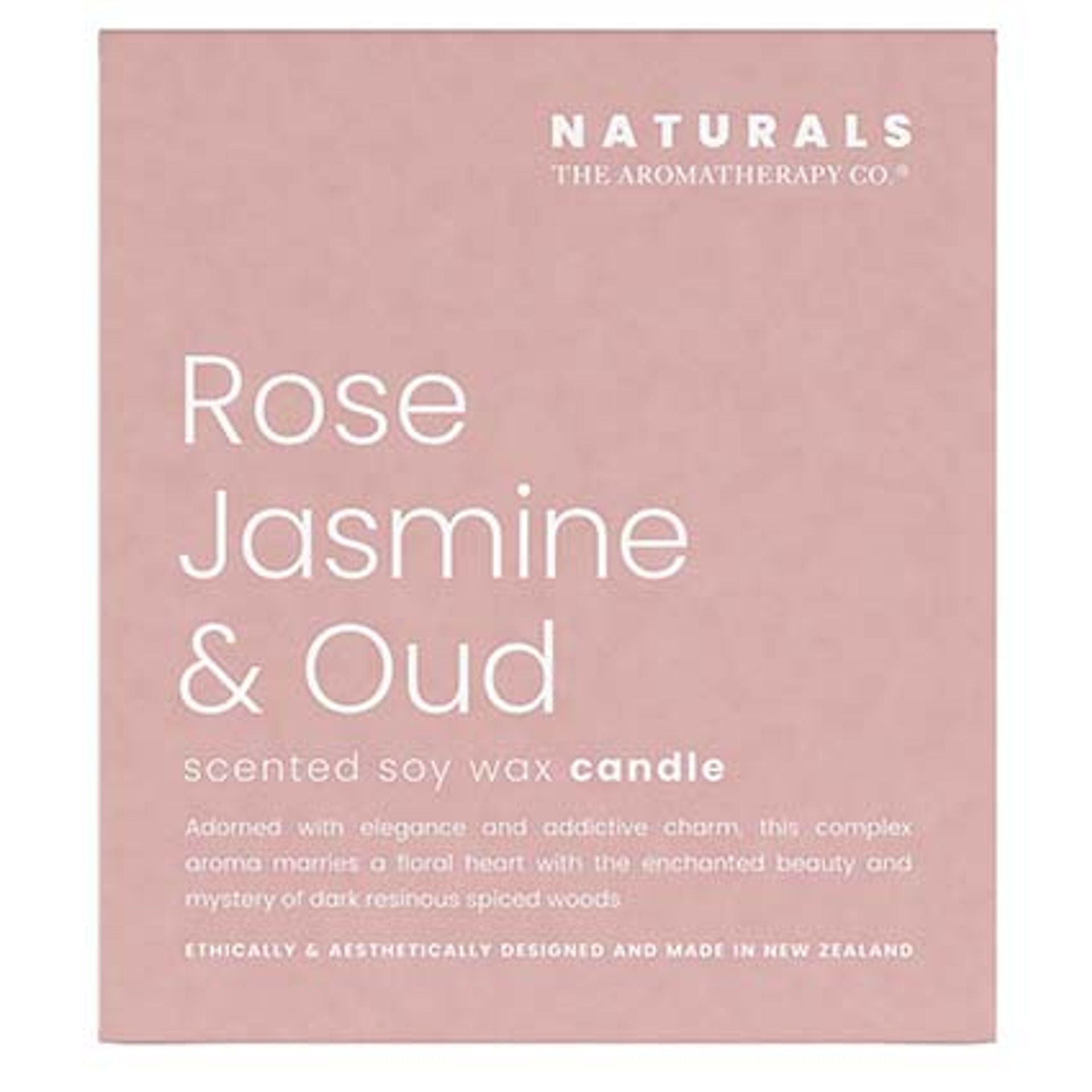 Naturals Candle | Rose Jasmine & Oud