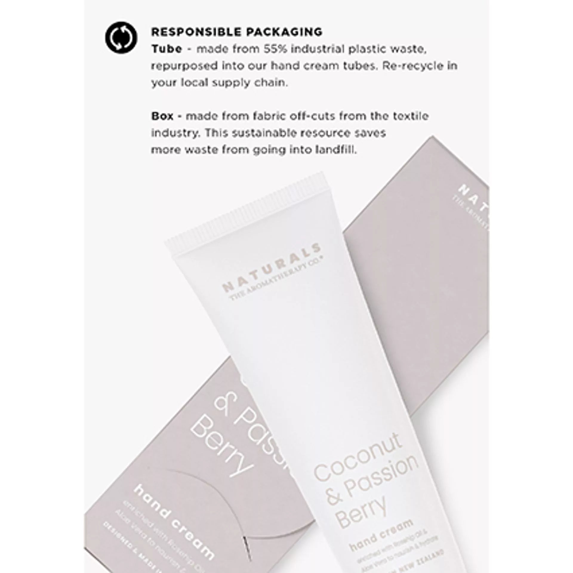 Naturals Hand Cream | Coconut & Passion Berry