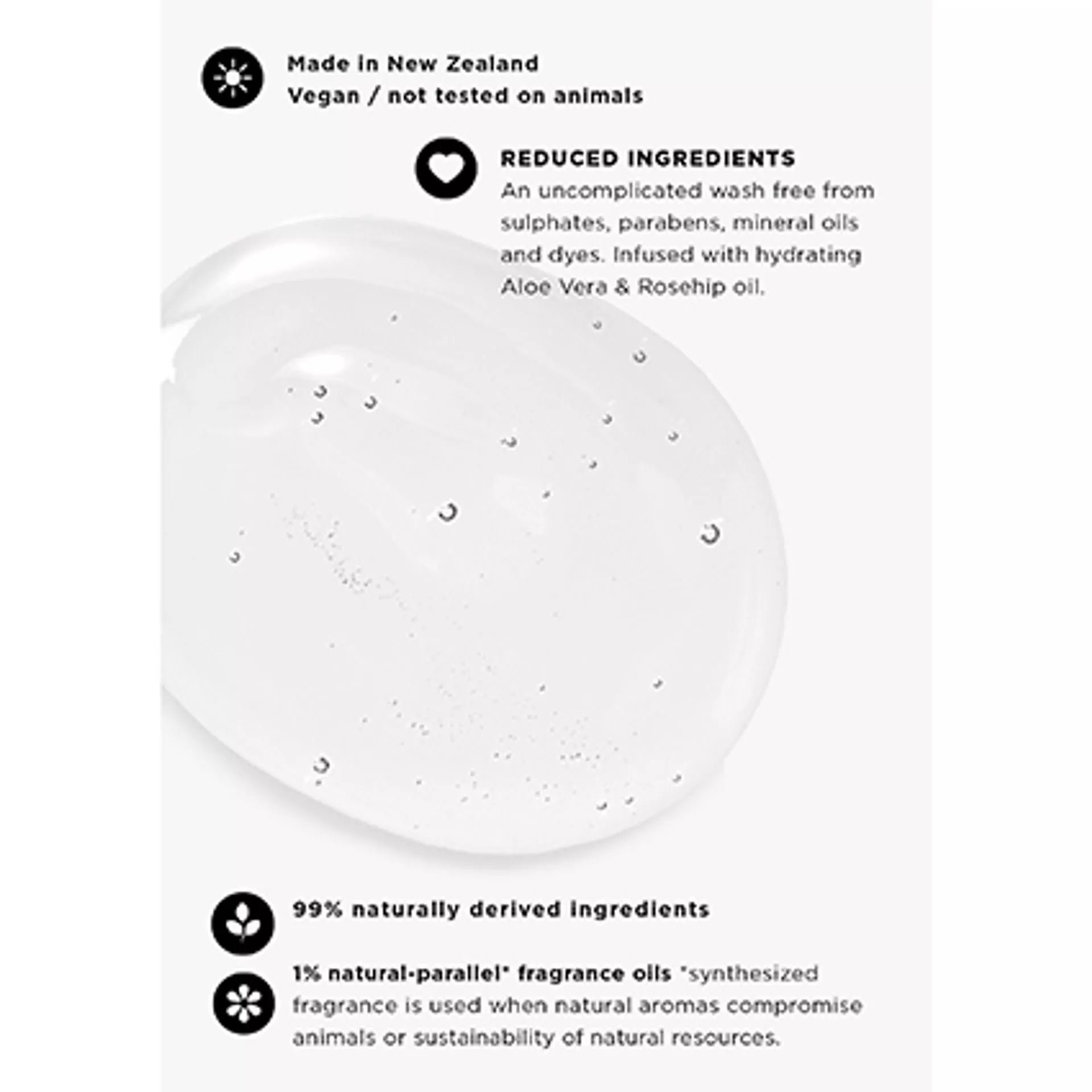 Naturals Hand & Body Wash | Coconut & Passion Berry