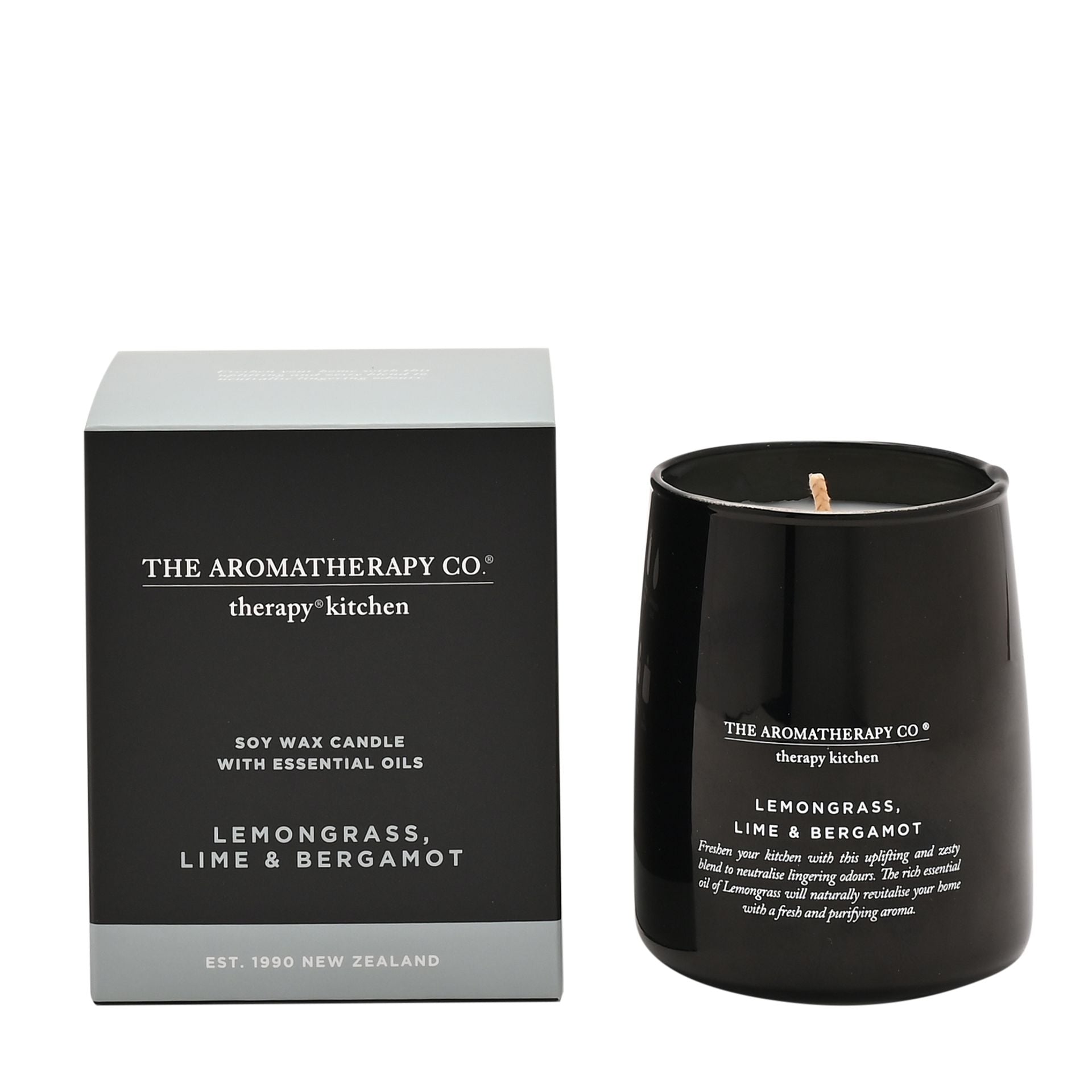 Therapy Kitchen Candle | Lemongrass, Lime & Bergamot