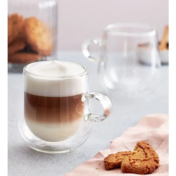 Duo Latte Glass Set