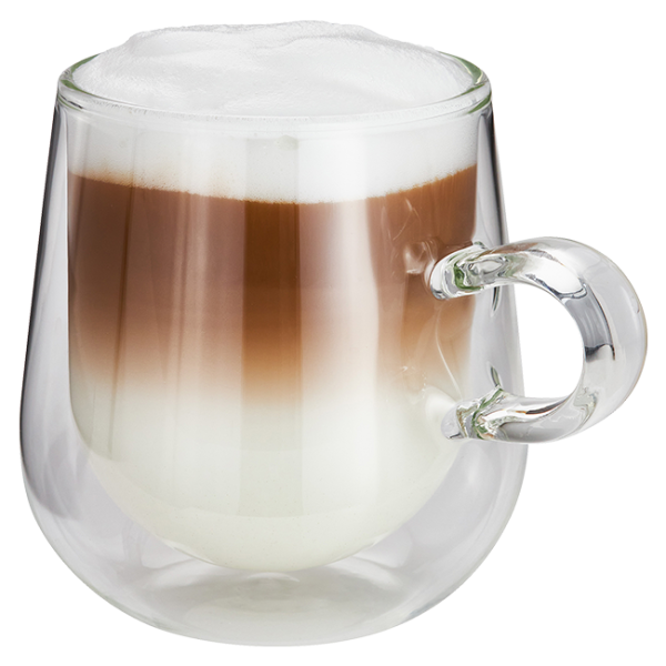 Duo Latte Glass Set