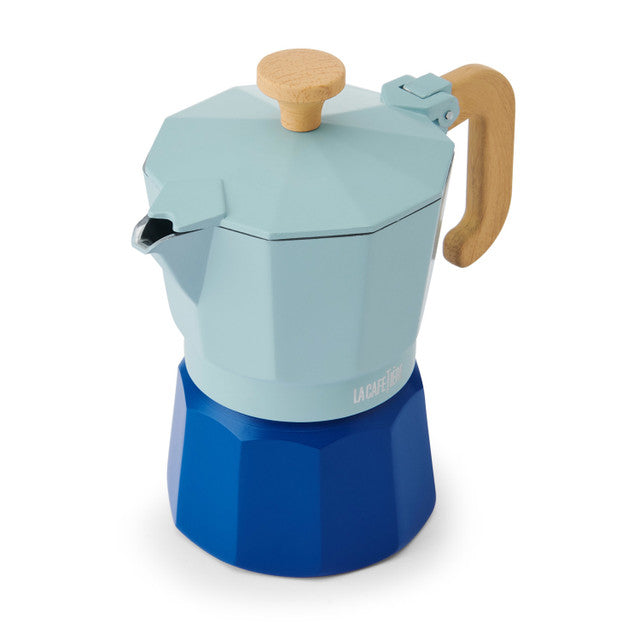 Venice 3-Cup Espresso Maker | Sky Blue