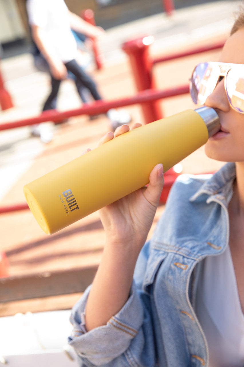 Yellow Hydration Bottle