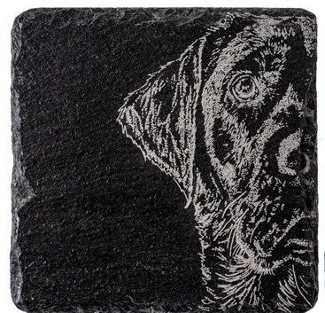 Labrador | Single Slate Coaster