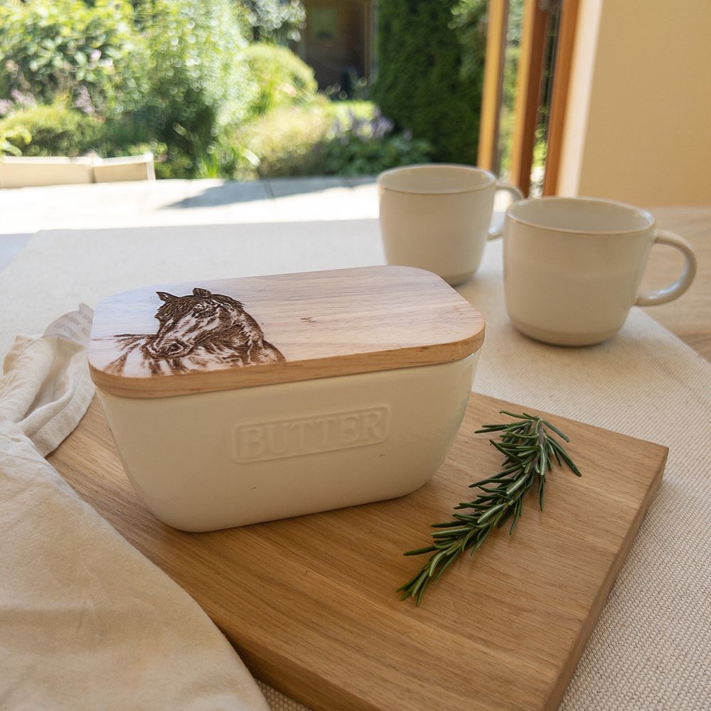 Horse Portrait | Butter Dishes