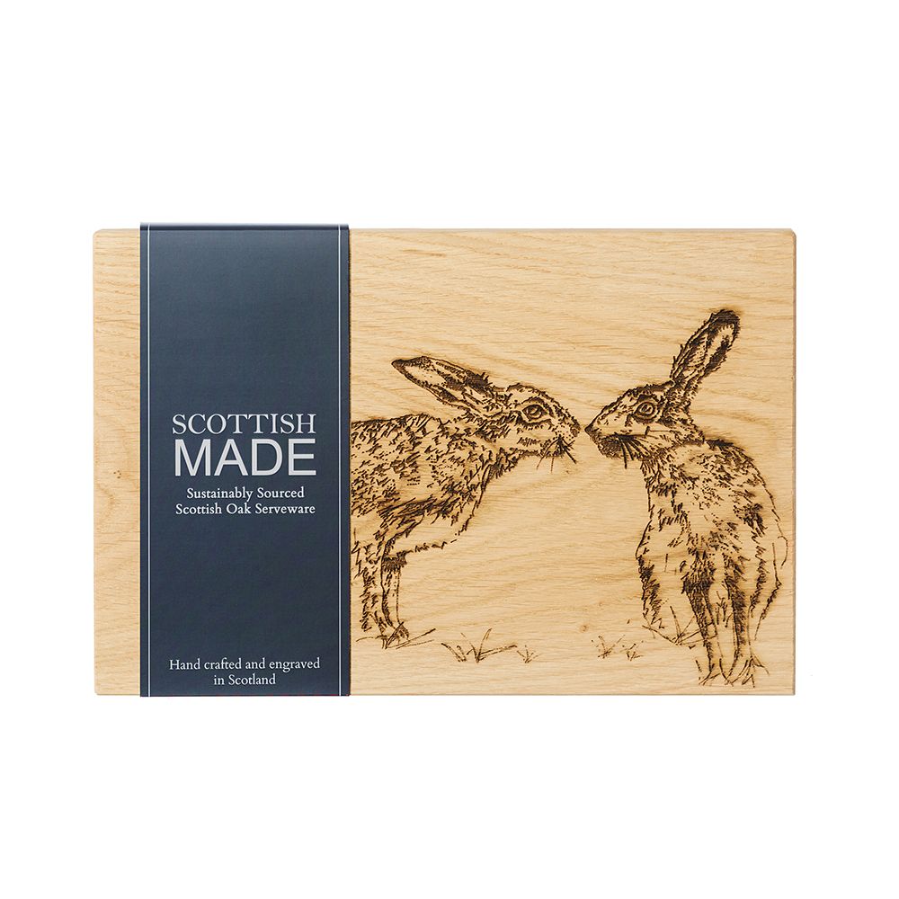 Kissing Hares Oak Serving Board