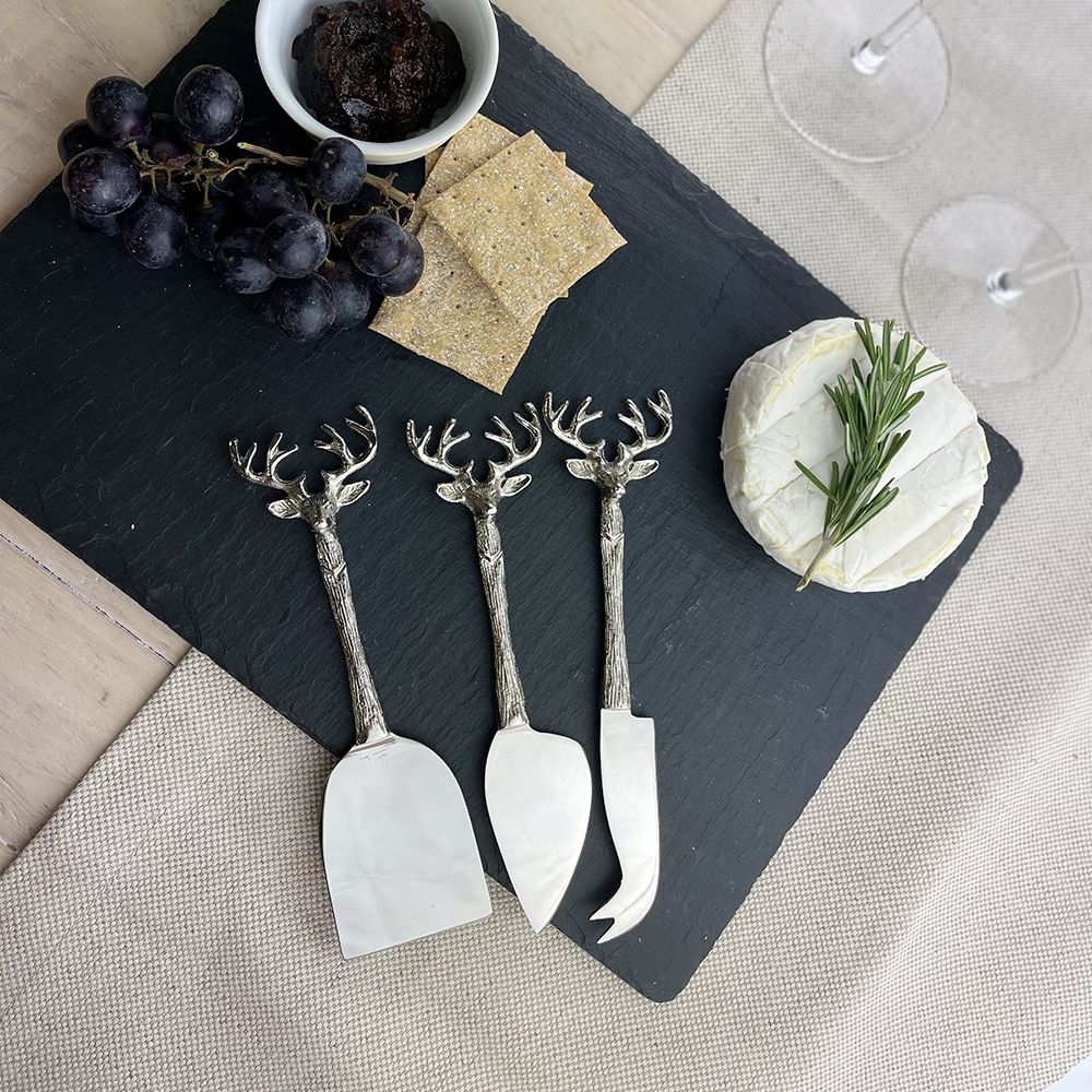 Stag Cheese Knives