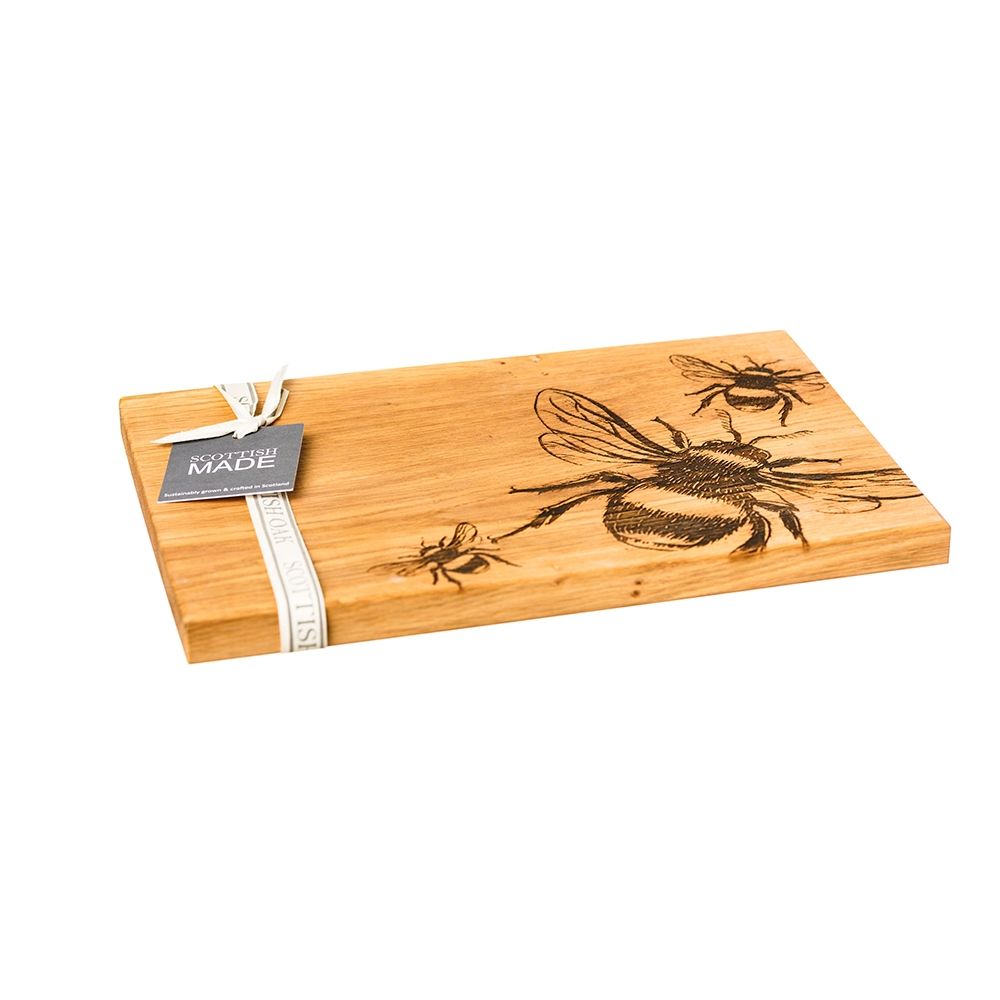 Bee Oak Serving Board
